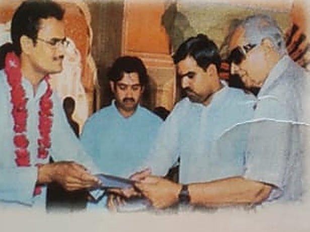 A photograph from the Marotia Brothers’ record of honours