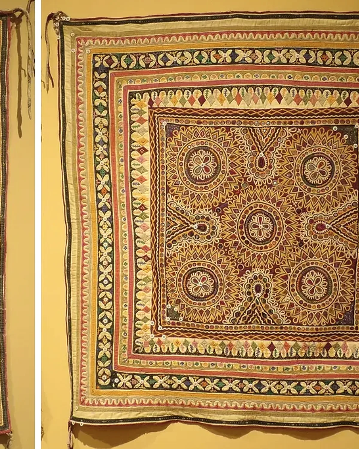 Kutch embroidery — Baby carriers from India, Sindh or Kutch, Honolulu Museum of Art 5449